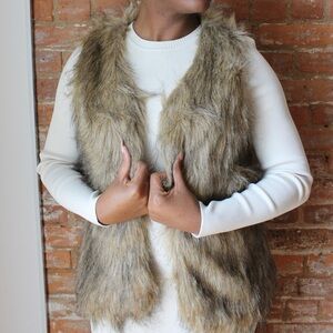The Unforgettable Faux Fur vest